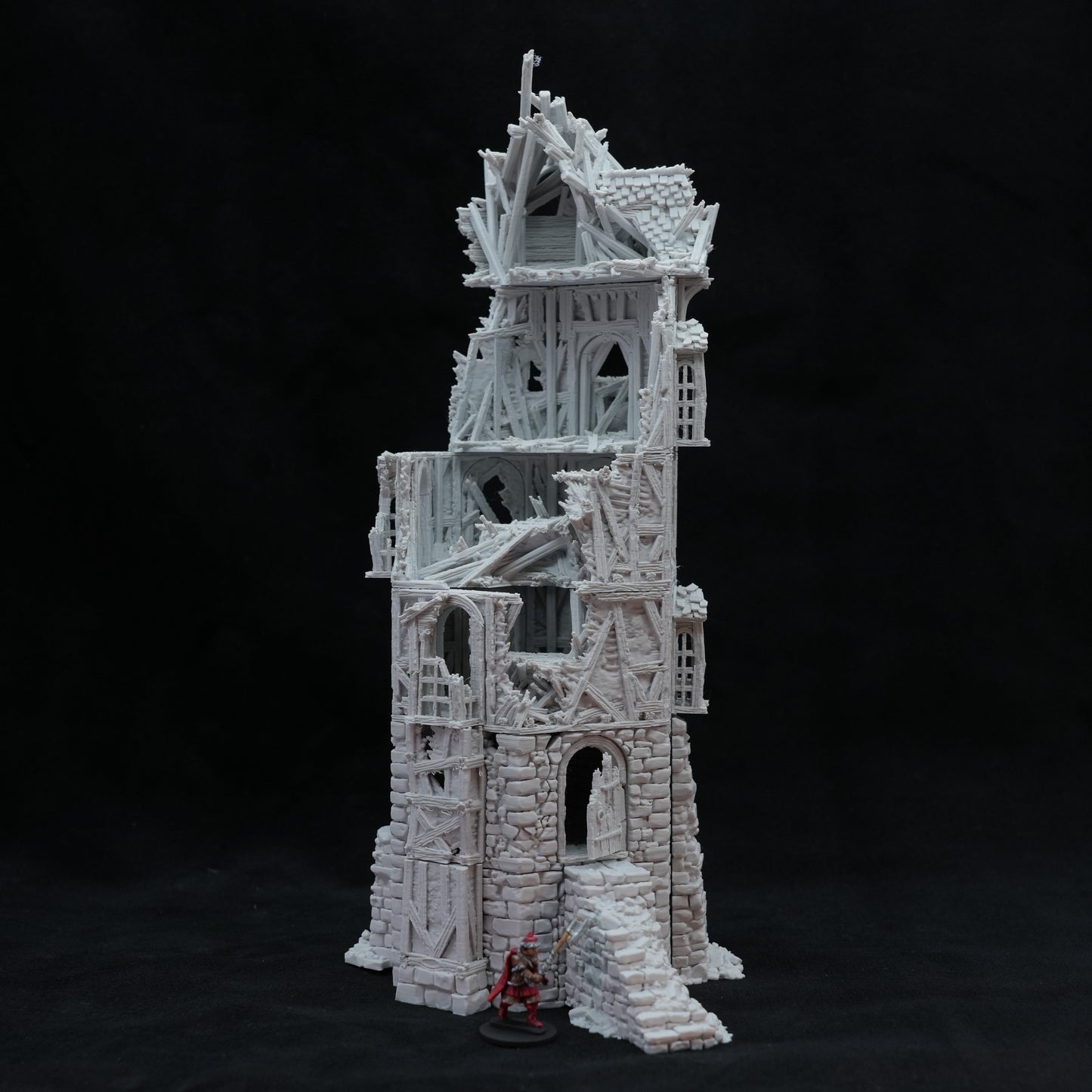 Ruined Wattle and Daub Hex Tower