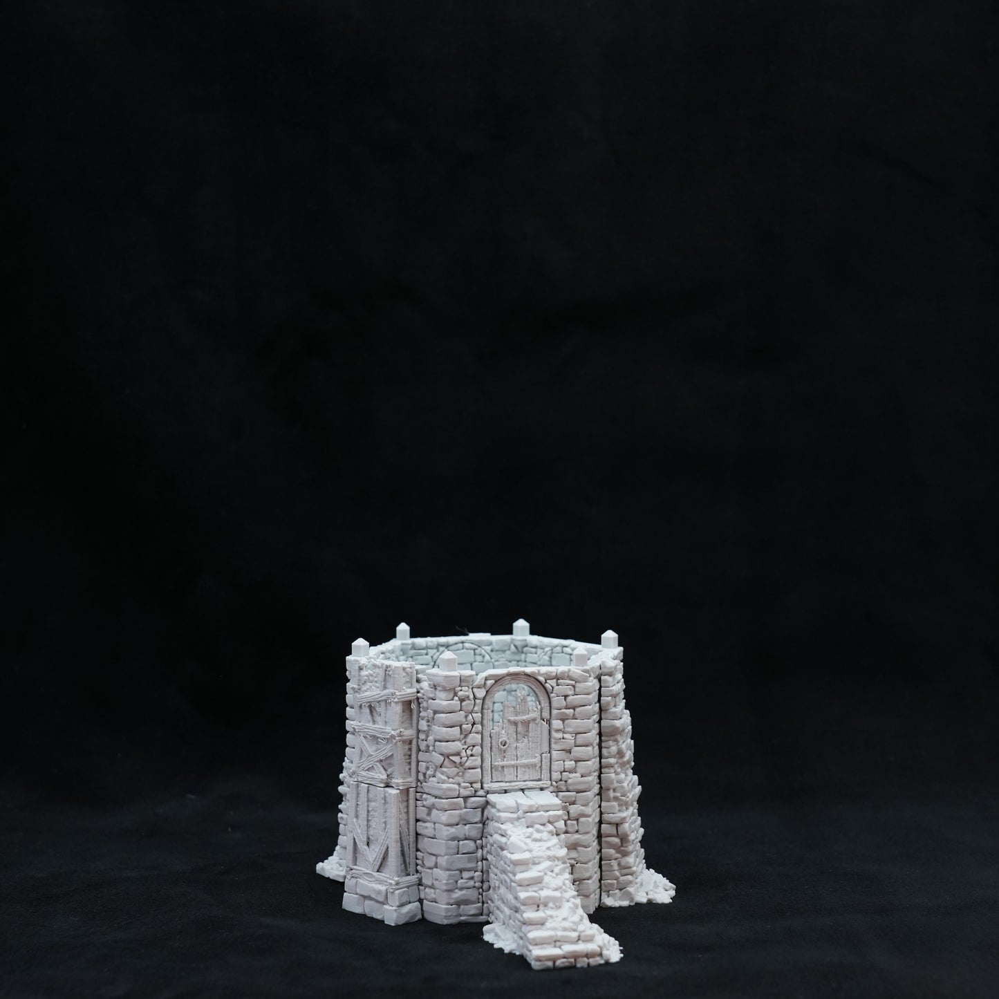 Ruined Wattle and Daub Hex Tower